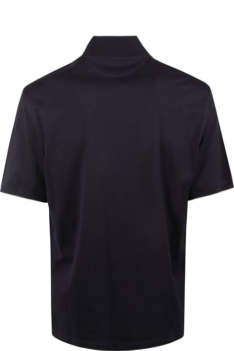 Brunello Cucinelli Clothing for Men Brunello Cucinelli Chest Logo Regular Polo Shirt
