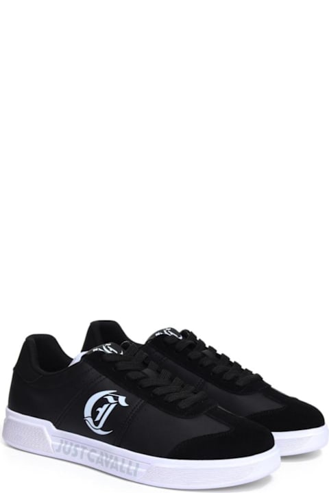 Fashion for Men Just Cavalli Just Cavalli Black Low Top Sneakers