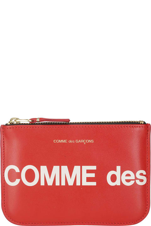 Fashion for Men Comme des Garçons Wallet Huge Logo