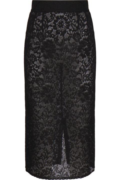 Dolce & Gabbana Clothing for Women Dolce & Gabbana Lace Midi Skirt