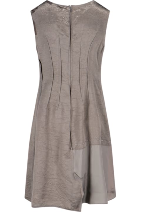 Maison Margiela لـ Kids Maison Margiela 'anonimity Of The Lining' Midi Dress