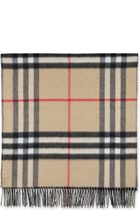 Scarves for Men Burberry London Reversible Check Scarf