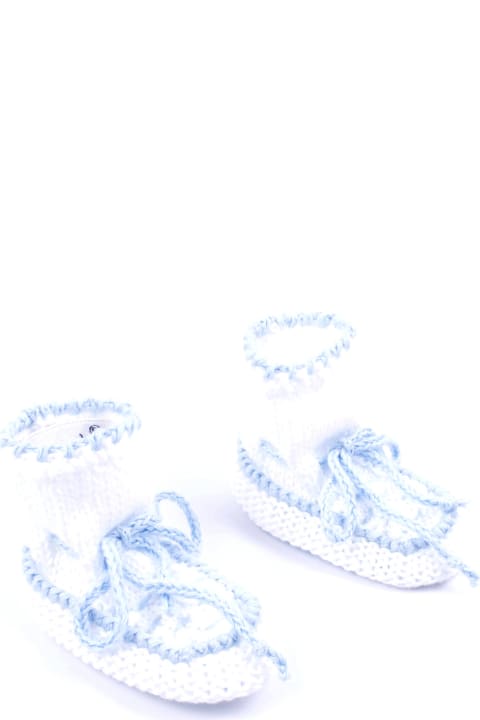 ベビーボーイズ Piccola Giuggiolaのアクセサリー＆ギフト Piccola Giuggiola Cotton Knit Shoes