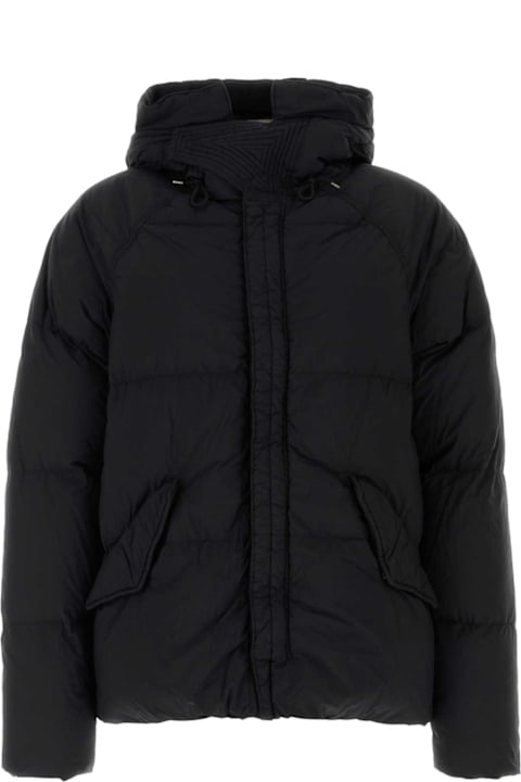 Ten C معاطف وجواكت لـ القسم الرجالي Ten C Black Nylon Artico Down Jacket