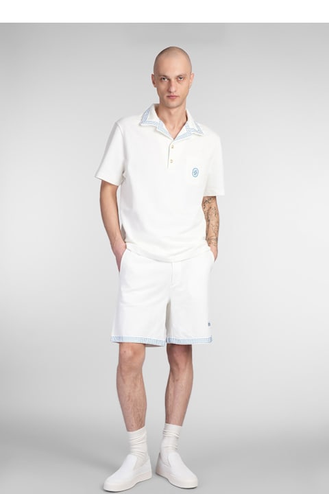Drôle de Monsieur Clothing for Men Drôle de Monsieur Shorts In White Cotton