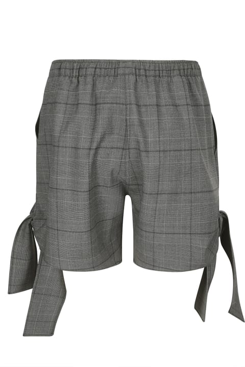 Coperni Pants & Shorts for Women Coperni Knotted Checked Shorts