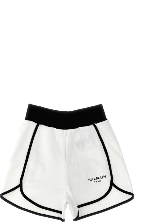 Balmain Bottoms for Girls Balmain Logo Shorts