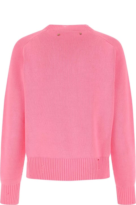 Fashion for Women Golden Goose Pink Cotton Sweater