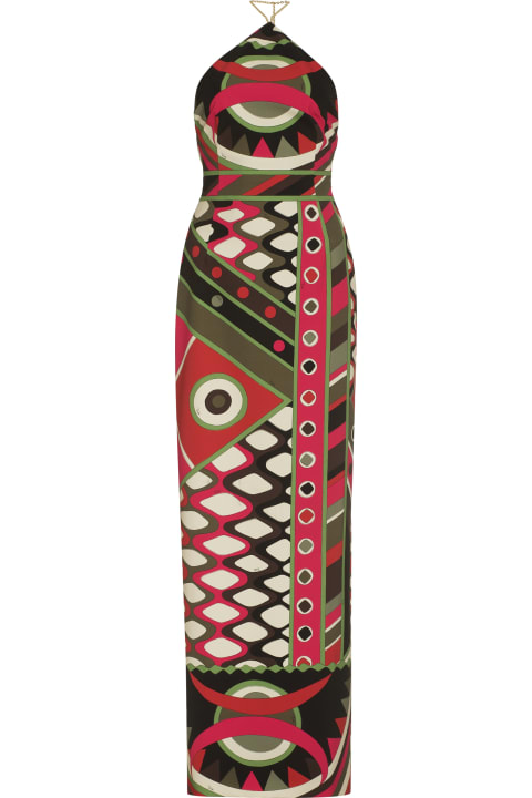 Pucci Dresses for Women Pucci Printed Maxi Dress