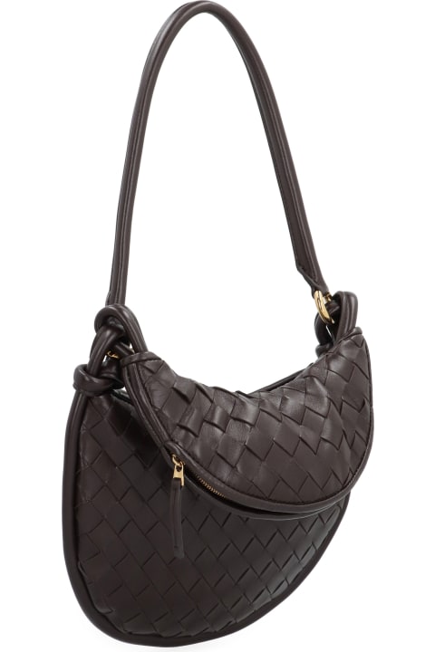 Bottega Veneta for Women Bottega Veneta Gemelli Leather Shoulder Bag