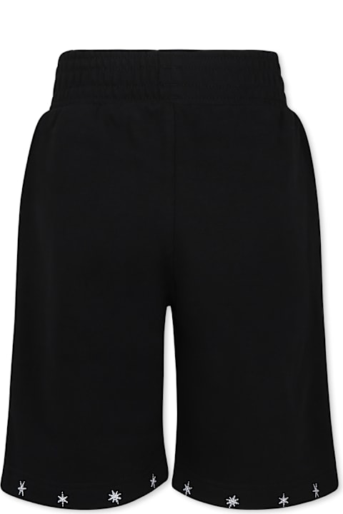 Givenchy Bottoms for Boys Givenchy Black Shorts For Boy With Logo