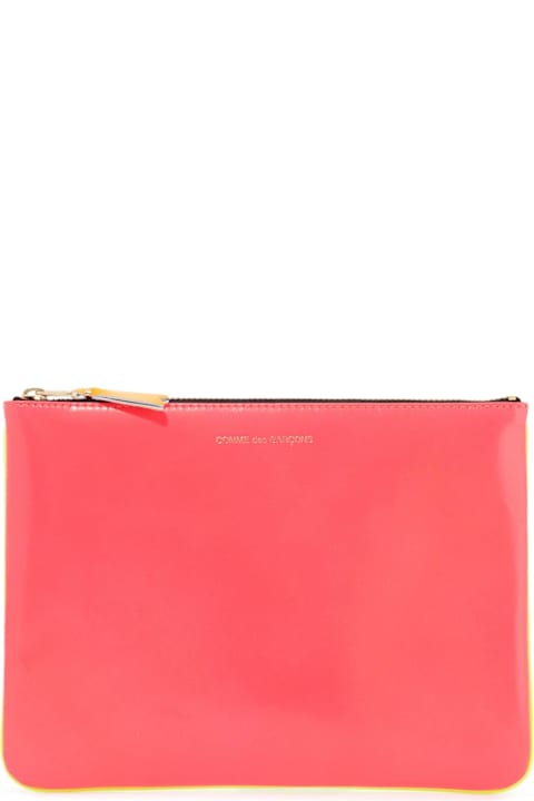 Fashion for Women Comme des Garçons Wallet Super Fluo Pouch