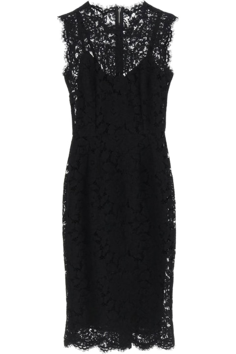 Dresses for Women Dolce & Gabbana Lace Sheath Dress