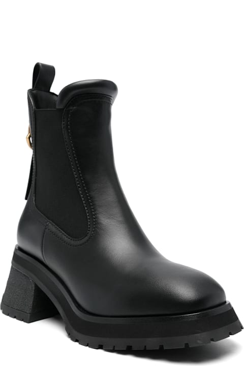Moncler Boots Black