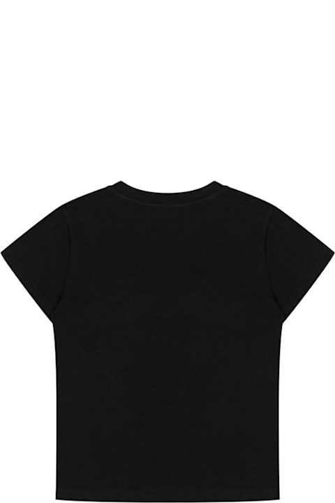 Homeware Moschino Moschino Kid's - Printed T-shirt - Black