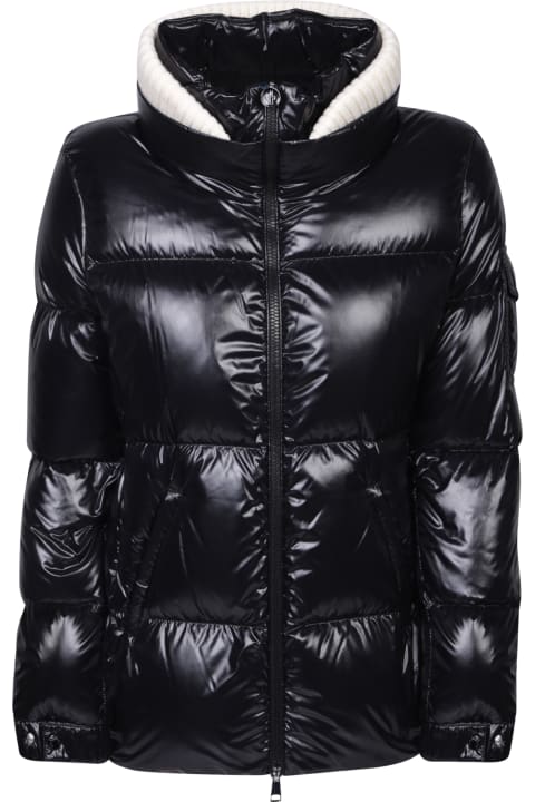 Moncler Clothing for Women Moncler Black Vistule Short Down Jacket