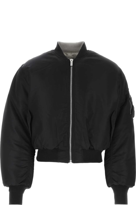 VTMNTS Coats & Jackets for Men VTMNTS Black Nylon Padded Bomber Jacket