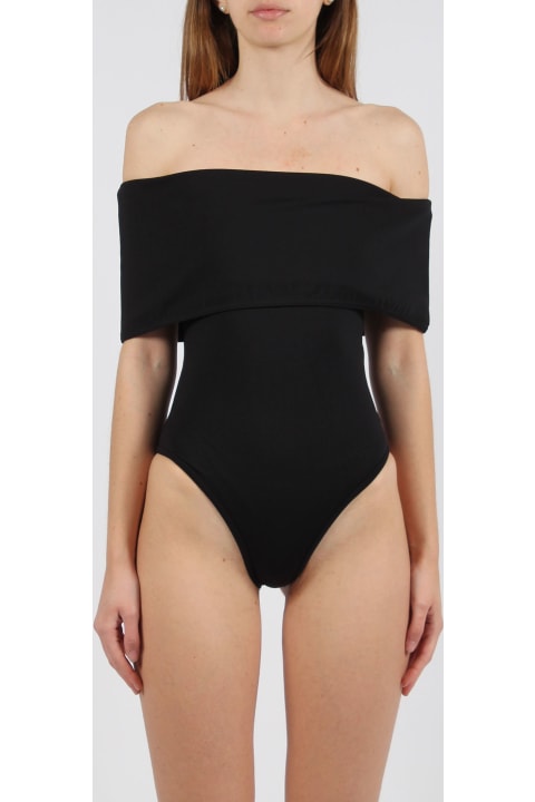 Clothing Sale for Women Bottega Veneta Stretch Nylon Off-the-shoulder Swimsuit