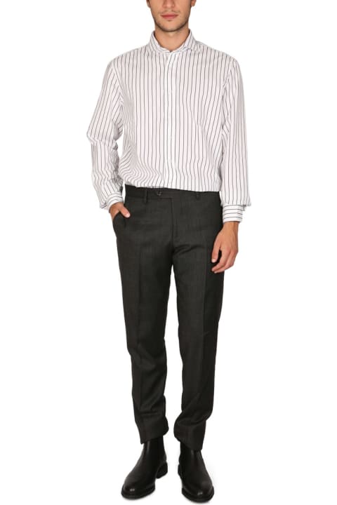 Lardini Shirts for Men Lardini Shirt With Striped Pattern