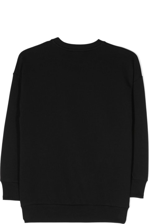 Balmain Sweaters & Sweatshirts for Women Balmain Balmain Felpa Nera In Cotone Bambino