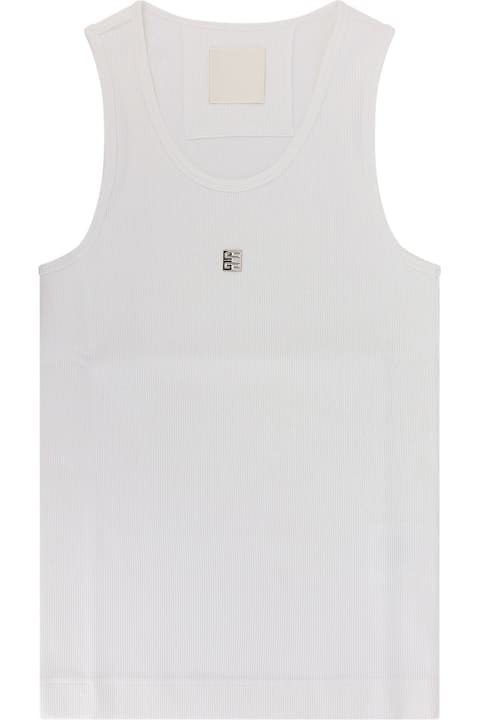 Fashion for Women Givenchy Ribbed Tank Top With 4g Detail