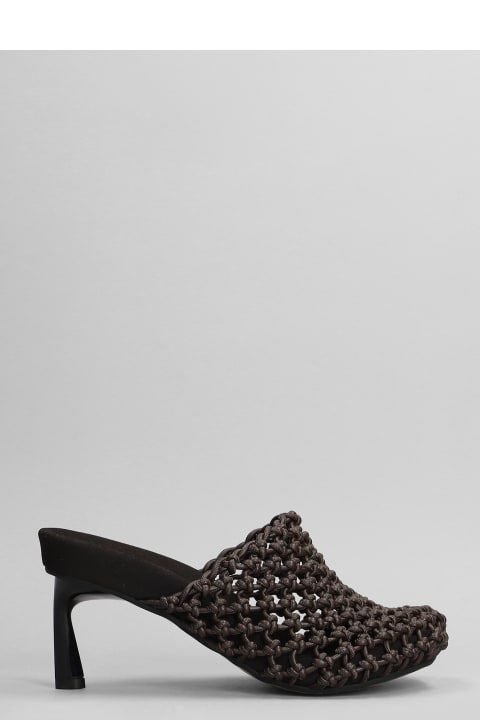 Sandals for Women Stella McCartney Slipper-mule In Brown Polyester