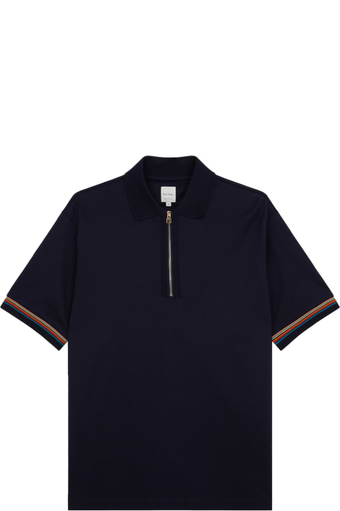 Paul Smith for Men Paul Smith Dark Navy Short-sleeved Polo Shirt