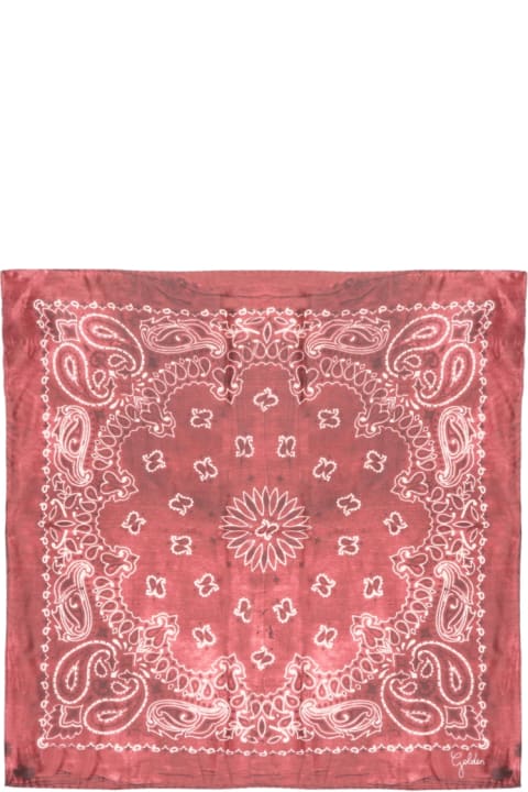 أدوات منزلية Golden Goose Scarf With Plaisley Pattern