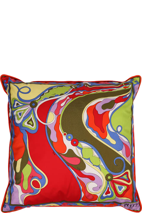  Pucciديكور منزلي Pucci Silk Cushion