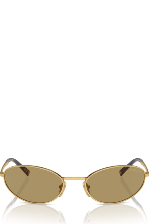 Prada Eyewear Eyewear for Men Prada Eyewear Prada Pra A59s 5ak70g Oro Sunglasses