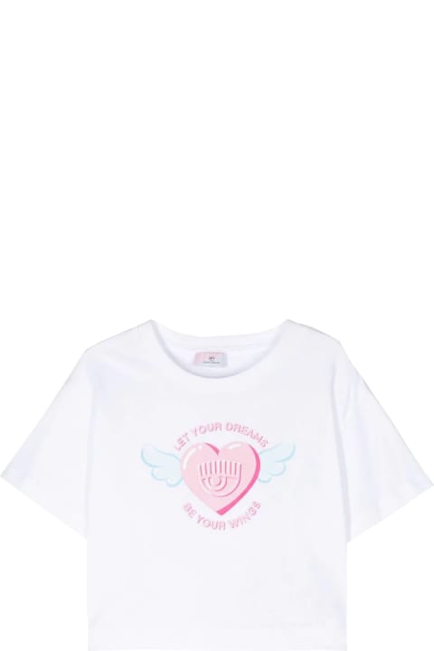 Chiara Ferragni Topwear for Girls Chiara Ferragni T-shirt With Print