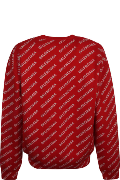 Fleeces & Tracksuits for Men Balenciaga Logo Monogra Sweatshirt