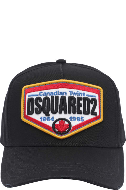 ウィメンズ Dsquared2の帽子 Dsquared2 Logo Baseball Cap