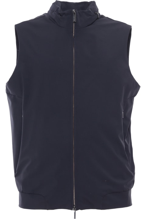 RRD - Roberto Ricci Design Men RRD - Roberto Ricci Design Blue Vest