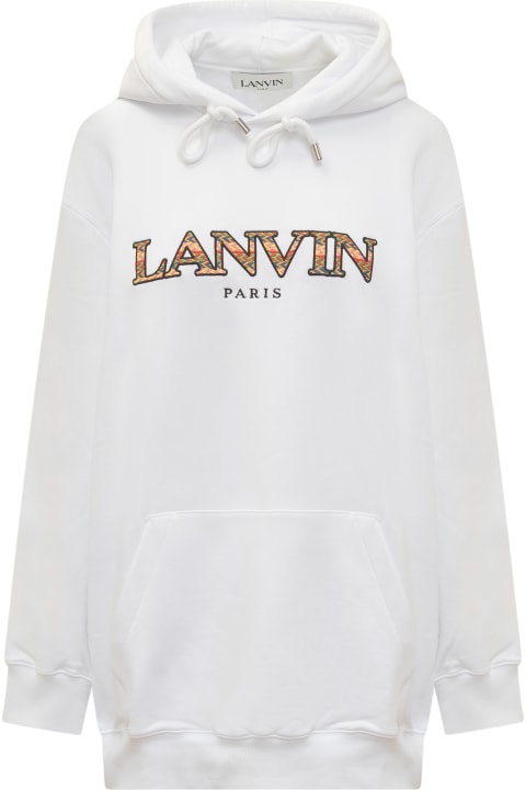 Fleeces & Tracksuits for Women Lanvin Curb Over Hoodie