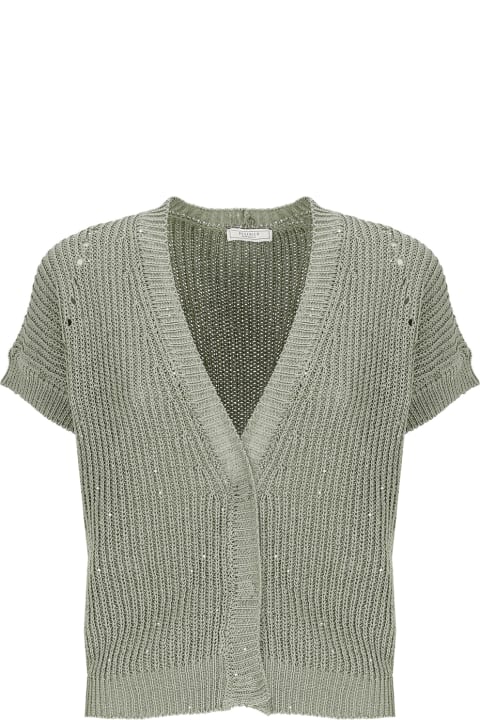 Peserico Sweaters for Women Peserico Cotton Cardigan