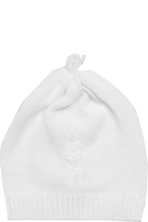 Accessories & Gifts for Baby Girls Piccola Giuggiola Cotton Knit Hat