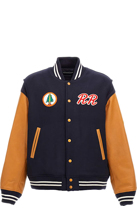 Undercover Jun Takahashi لـ Men Undercover Jun Takahashi 'twin Peaks' Bomber Jacket