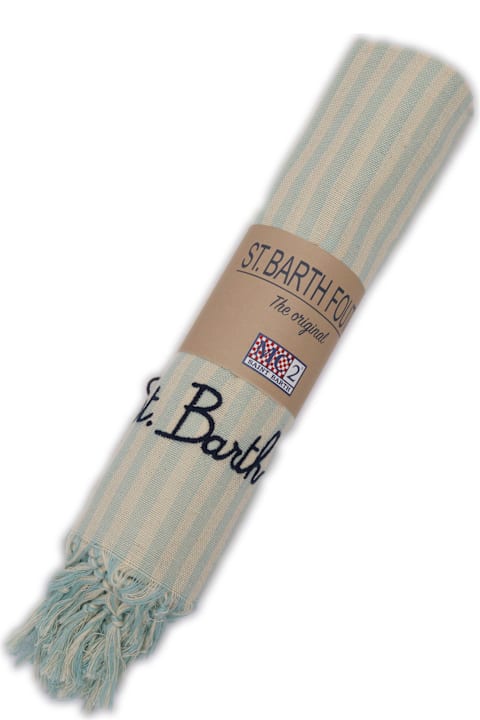 MC2 Saint Barth Accessories & Gifts for Boys MC2 Saint Barth Ultra Light Beach Towel With Fringe