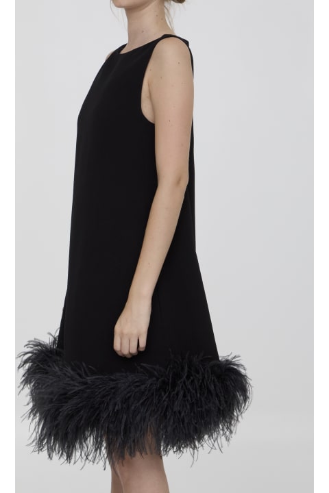 Dress To Impress for Women Valentino Mini Dress With Feathers