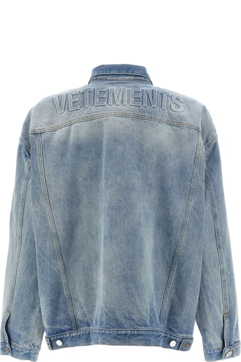 ウィメンズ VETEMENTSのコート＆ジャケット VETEMENTS 'logo' Jacket