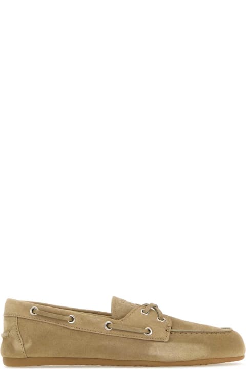 Shoes for Women Miu Miu Sand Suede Loafers