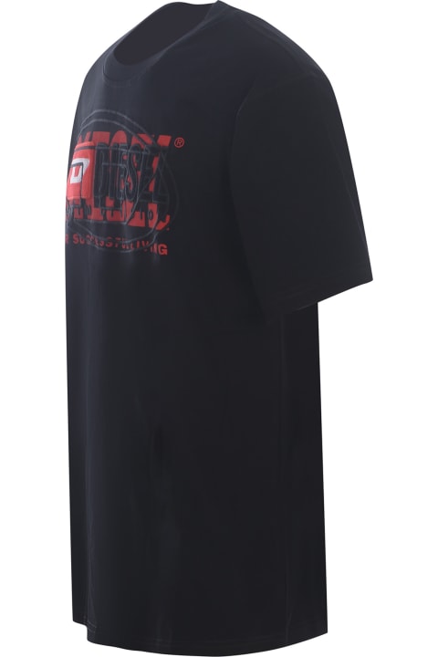 Diesel Topwear for Men Diesel T-boxt Layered Logo T-shirt