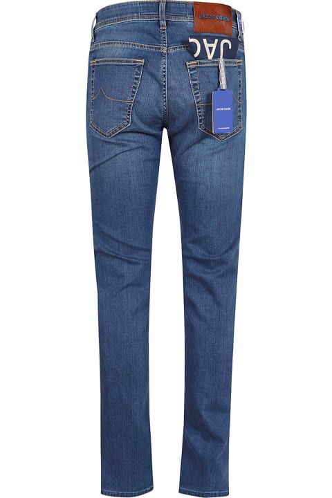 Jeans for Men Jacob Cohen Pant 5 Pkt Super Slim Fit Nick Slim