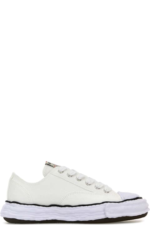 Mihara Yasuhiro for Kids Mihara Yasuhiro White Canvas Sneakers