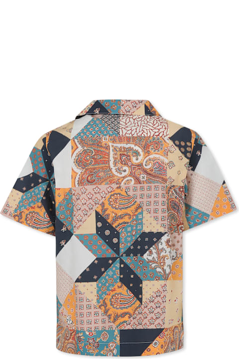 Homeware Etro Multicolor Shirt For Boy With Paisley Print