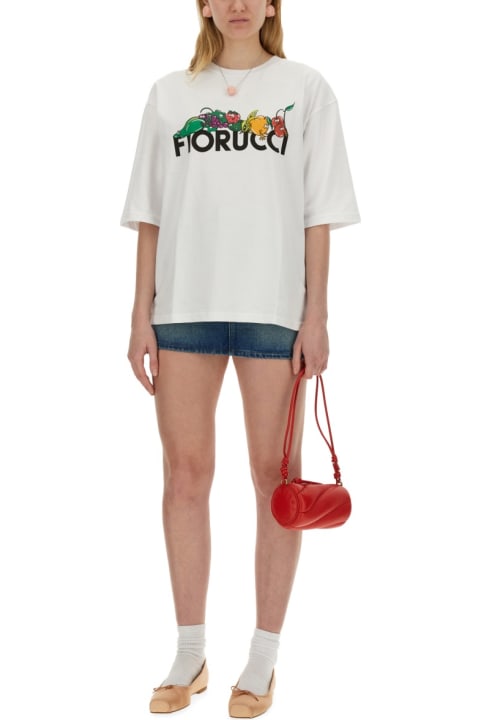 Fiorucci Topwear for Men Fiorucci Fruit Print T-shirt