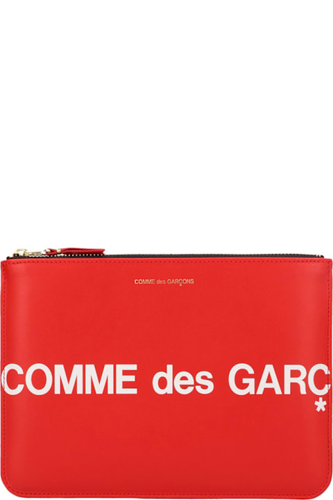 Comme des Garçons Wallet for Kids Comme des Garçons Wallet 'huge Logo' Wallet
