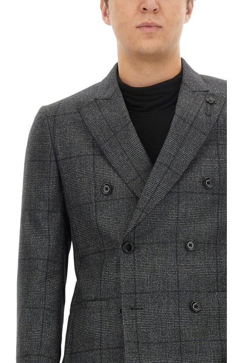 Suits for Men Lardini Kosmo Double-breasted Dress