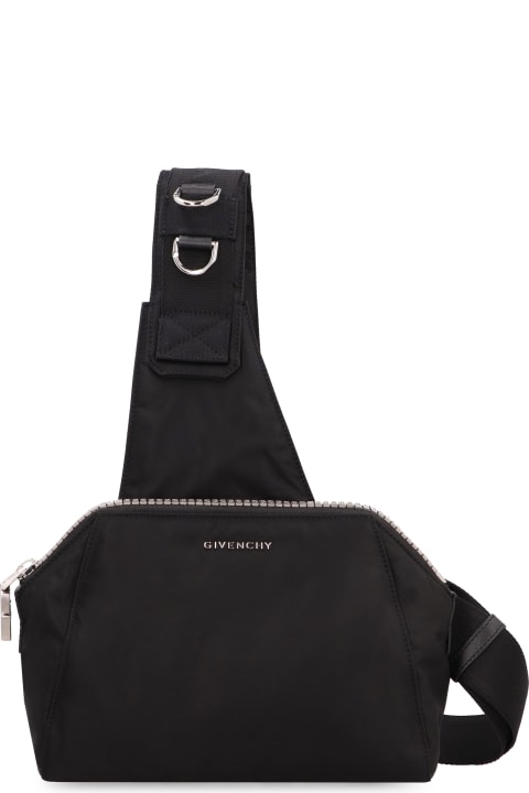 メンズ Givenchyのベルトバッグ Givenchy Antigona Nylon And Leather Bag